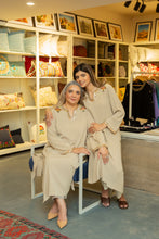 Load image into Gallery viewer, Beige Panni Embroidery Shirt