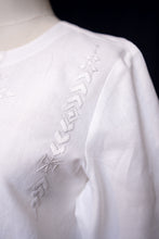 Load image into Gallery viewer, White Shirt With White Embriodery
