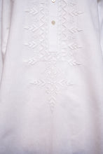 Load image into Gallery viewer, White Shirt With White Embriodery

