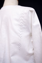 Load image into Gallery viewer, White Shirt With White Embriodery
