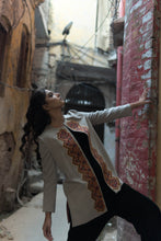 Load image into Gallery viewer, Khaki Jacket With Amazing  Hand Embroidery Pre-Order
