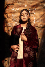Load image into Gallery viewer, Dard Maroon velvet Jacket suite Pre-Order
