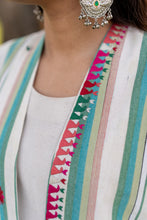 Load image into Gallery viewer, KALEIDO SCOPE PHULKARI JACKET PRE- ORDER
