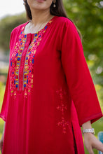 Load image into Gallery viewer, Red Sindhi Kurta
