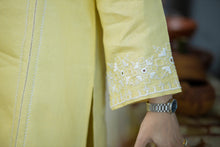 Load image into Gallery viewer, Lemon Yellow Chickenkari Shirt-APC 254
