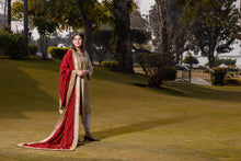 Load image into Gallery viewer, Pure grip Dupatta with Gota Work- Pre-Order
