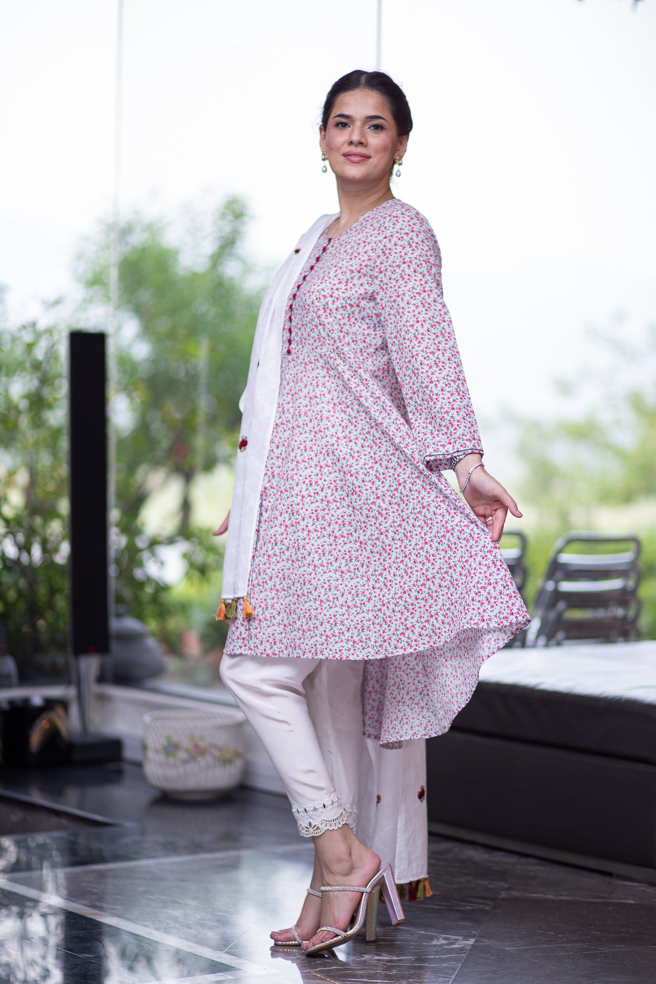 Printed Lawn Frock IHT Pakistan