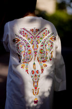 Load image into Gallery viewer, White Multicolor Embroidered Kurta- Pre Order

